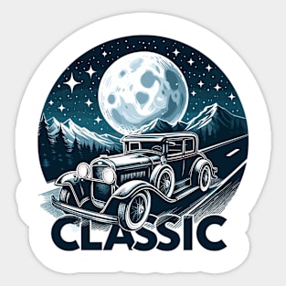 Classic car Sticker
